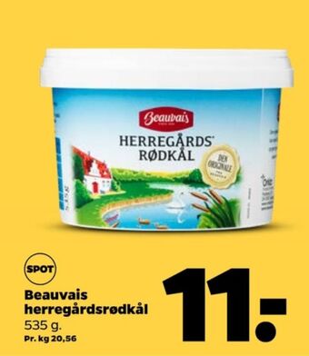 Netto Beauvais rødkål-syltet tilbud