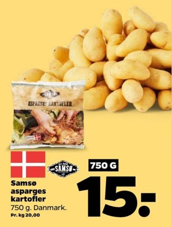 Netto Samsø kartofler tilbud