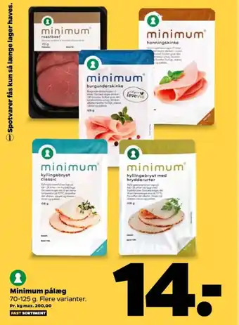 Netto Minimum roastbeef tilbud