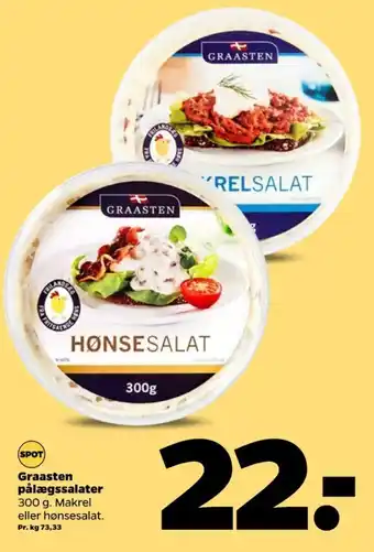 Netto Graasten makrelsalat tilbud