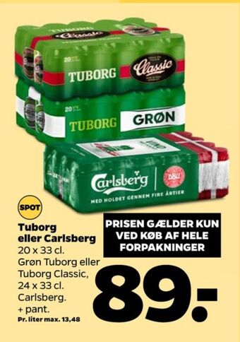 Netto Classic øl tilbud