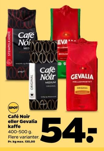 Netto Original kaffe formalet tilbud