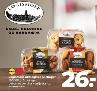 Løgismose pebernødder