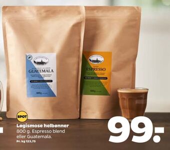 Netto Espresso kaffebønner - hele tilbud
