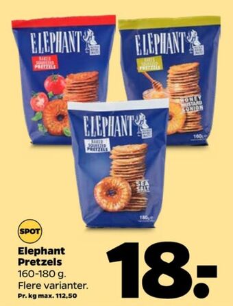 Netto Elephant snacks tilbud