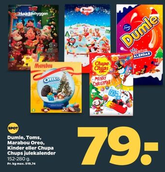 Netto Dumle julekalender tilbud