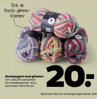 Netto Ukendt garn tilbud