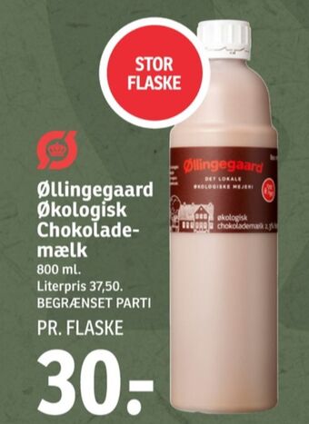 SPAR Øllingegaard chokolademælk 2,3% tilbud