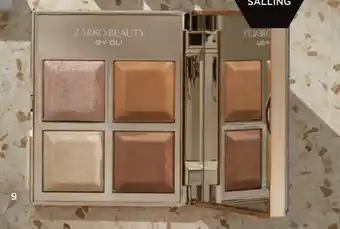 Salling Zarko beauty by oli highlight & contour palette tilbud