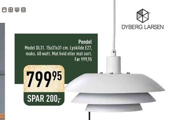 Imerco Pendel tilbud