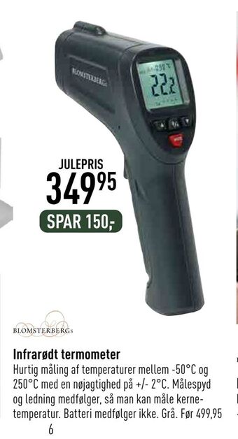 Infrarødt termometer
