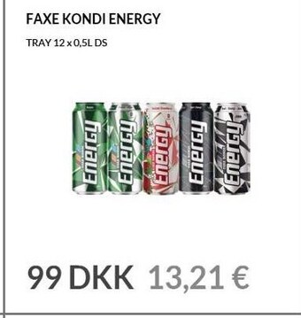 Nielsen's Discount Faxe kondi energy tilbud