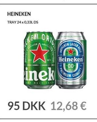 Nielsen's Discount Heineken tilbud