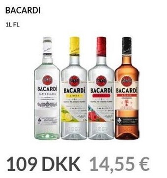 Nielsen's Discount Bacardi tilbud