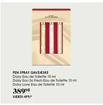 Matas Pen spray gaveæske tilbud