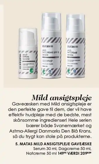 Mild ansigtspleje