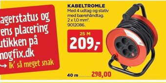 jem & fix Kabeltromle tilbud