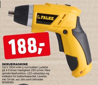 jem & fix Skruemaskine tilbud
