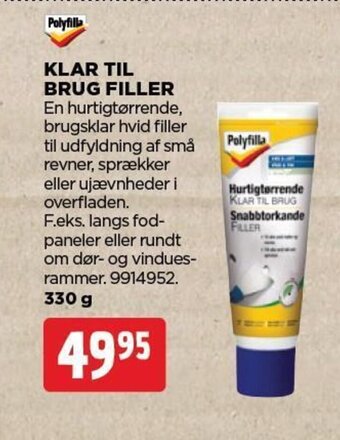 jem & fix Klar Til Brug Filler tilbud