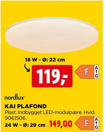 jem & fix Kai plafond tilbud