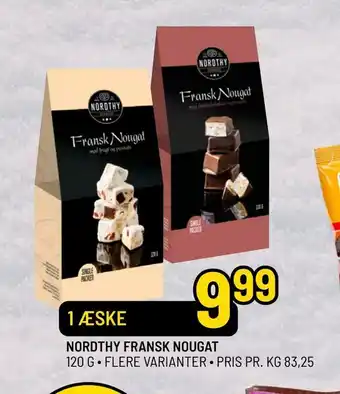 Priss Nordthy fransk nougat tilbud