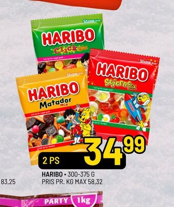 Priss Haribo tilbud