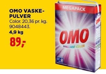 jem & fix Omo Vaske Pulver tilbud