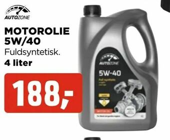 jem & fix Motorolie 5w/40 tilbud