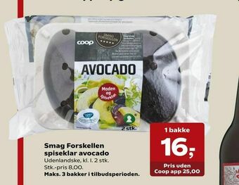 Smag Forskellen spiseklar avocado