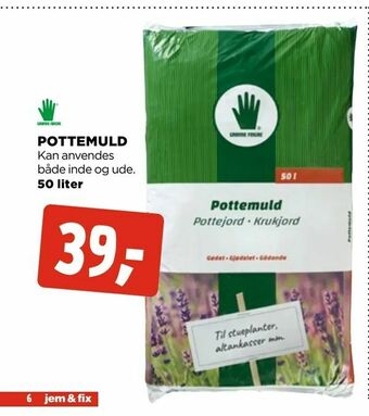 jem & fix Pottemuld tilbud