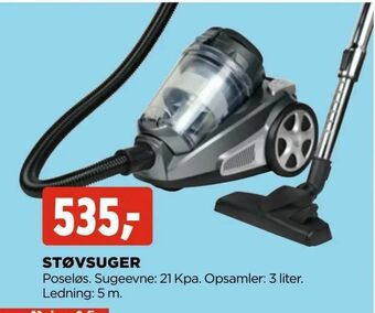 jem & fix Støvsuger tilbud