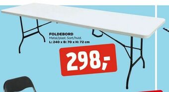 jem & fix Foldebord tilbud
