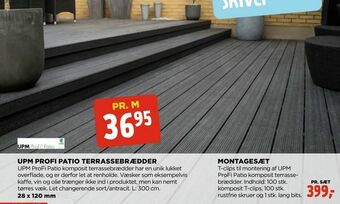 jem & fix Upm profi patio terrassebrædder tilbud