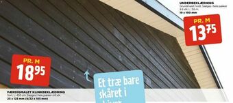 jem & fix Færdigmalet klinkbeklædning tilbud