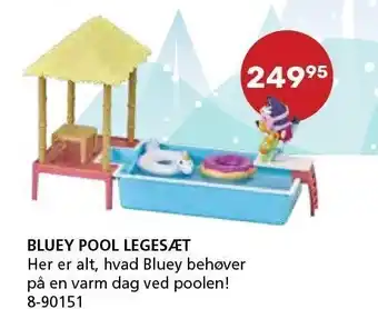 Kon-Tur Bluey poolsæt tilbud