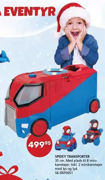 Kon-Tur Spidey transporter tilbud
