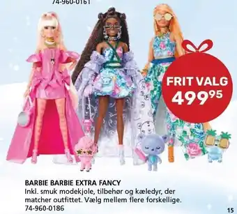 Kon-Tur Barbie barboe extra fancy tilbud