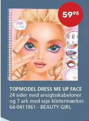 Kon-Tur Topmodel dress me up face tilbud