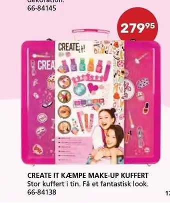 Create it kæmpe make-up kuffert