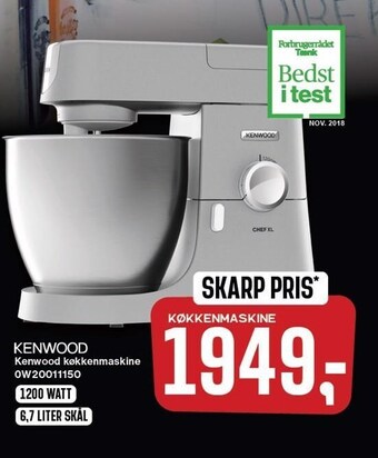 Skousen Kenwood køkkenmaskine tilbud