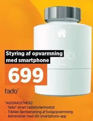 Power Smart radiatortermostat tilbud