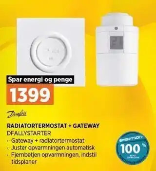Radiatortermostat + gateway