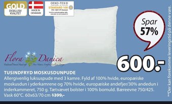 JYSK Tusindfryd Moskusdunpude tilbud