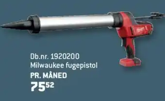 XL-BYG Milwaukee Fugepistol tilbud