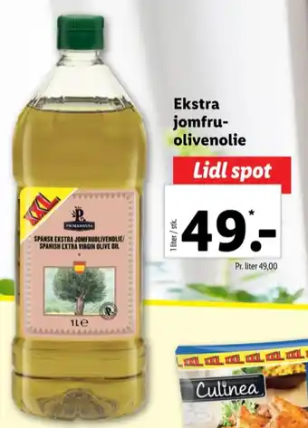 Lidl Primadonna olivenolie tilbud