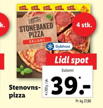 Lidl Trattoria alfredo pizza tilbud