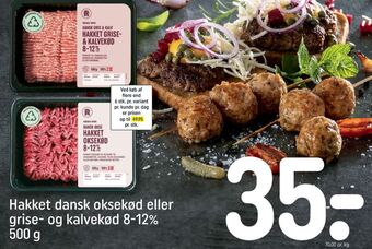 REMA 1000 Rema 1000 hakket oksekød tilbud