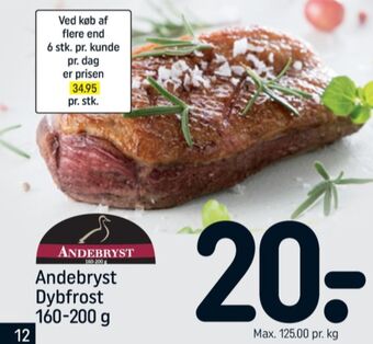 REMA 1000 Dansk and andebryst tilbud