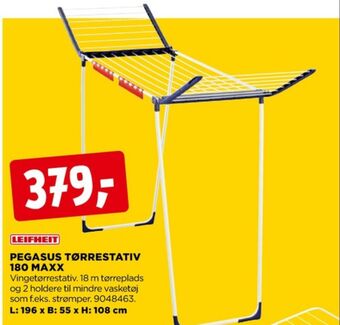 jem & fix Leifheit tørrestativ tilbud