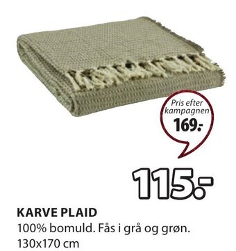 Karve Plaid